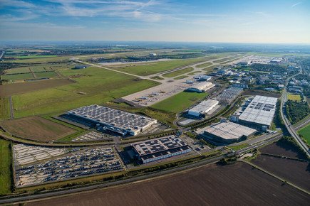 Luftbild Frachtgebiet